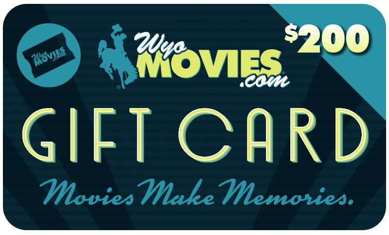 WyoMovies $200 Gift Card